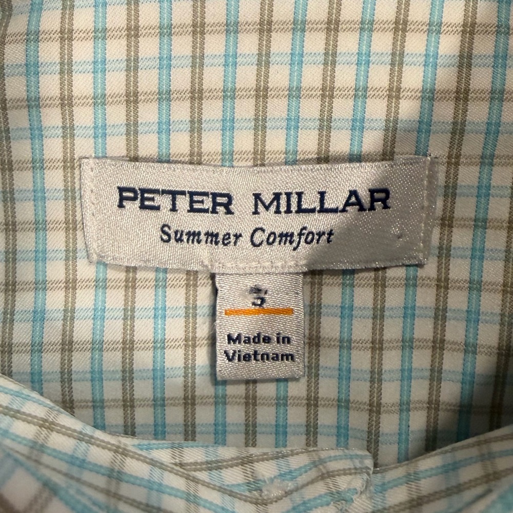 NWT Peter Millar Performance Button Down Shirt- M… - image 4